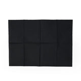 Black Disposable Lap Cloths / Dental Bibs 13" x 18" (500/Case) - Gorilla